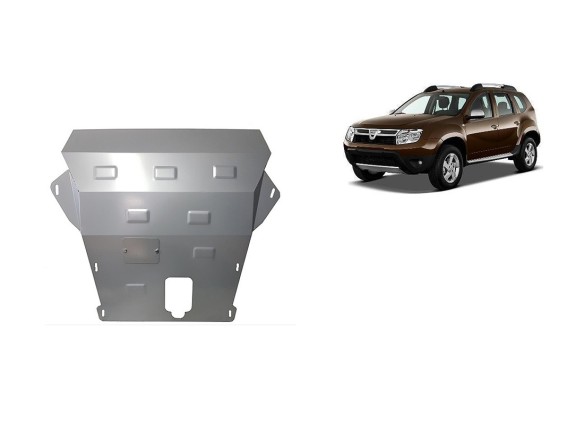 Ocelový kryt motoru Dacia Duster - 2,5 mm (2010-2017)Dacia Duster