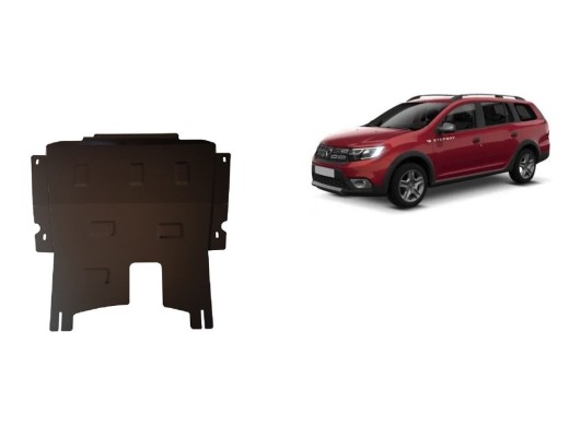 Ocelový kryt motoru Dacia Logan MCV Stepway (2012-2020)Dacia Logan
