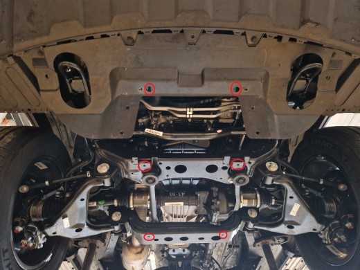 Ocelový kryt motoru Evo Cross 4 (2018-2025)Evo Cross 4