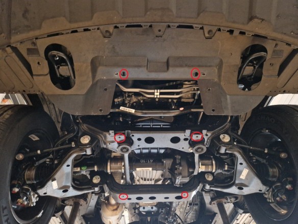 Ocelový kryt motoru Evo Cross 4 (2018-2025)Evo Cross 4