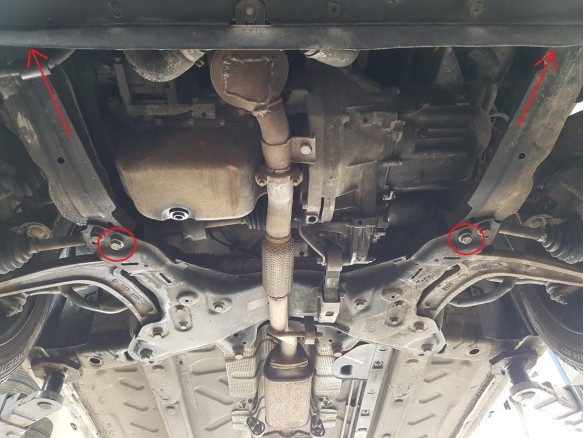 Ocelový kryt motoru Fiat 500 (2007-2025)Fiat 500