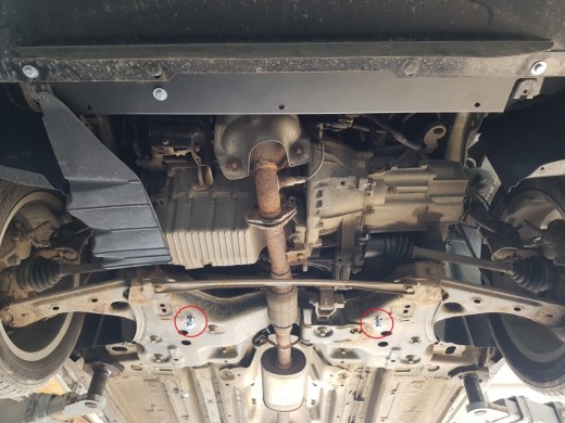 Ocelový kryt motoru Fiat Grande Punto (2006-2018)Fiat Grande Punto