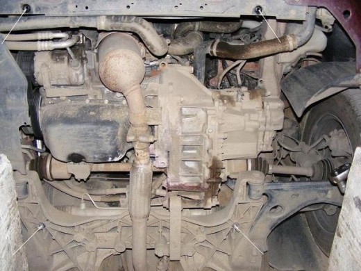 Ocelový kryt motoru Fiat Linea (2007-2018)Fiat Linea