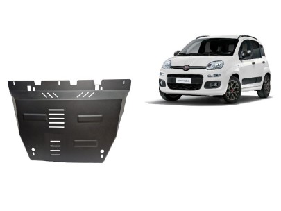 Ocelový kryt motoru Fiat Panda 4x2 (2011-2026)