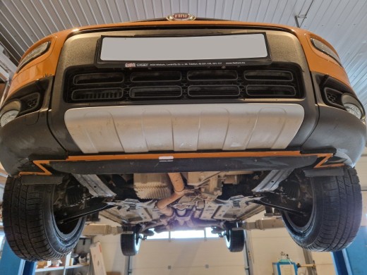 Ocelový kryt motoru Fiat Panda 4x2 (2011-2025)Fiat Panda