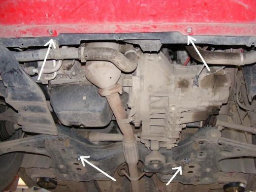 Ocelový kryt motoru Fiat Punto (2005-2018)Fiat Punto