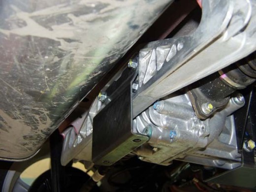 Ocelový kryt diferenciálu Fiat Sedici (2005-2014)Fiat Sedici