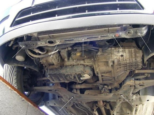 Ocelový kryt motoru Ford Focus 1 (1998-2004)Ford Focus