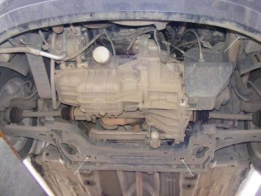 Ocelový kryt motoru Ford Fusion (2003-2012)Ford Fusion