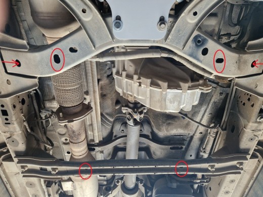 Ocelový kryt reduktoru Ford Ranger (2023-2025)Ford Ranger