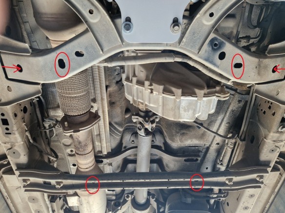 Ocelový kryt reduktoru Ford Ranger (2023-2025)Ford Ranger