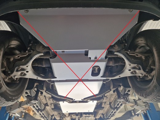 Ocelový kryt reduktoru Ford Ranger (2023-2025)Ford Ranger