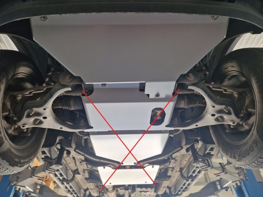 Ocelový kryt chladiče Ford Ranger (2023-2025)Ford Ranger