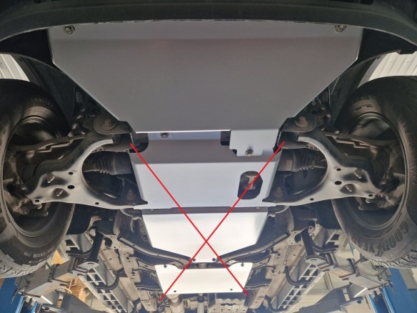 Ocelový kryt chladiče Ford Ranger (2023-2025)Ford Ranger