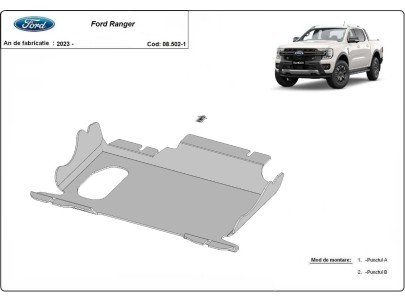 Ocelový kryt motoru Ford Kuga (2008-2012)Ford Kuga