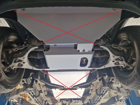 Ocelový kryt motoru Ford Ranger (2023-2025)Ford Ranger