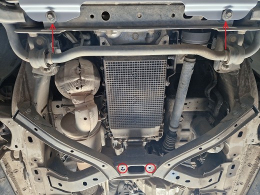 Ocelový kryt převodovky automat Ford Ranger (2023-2025)Ford Ranger