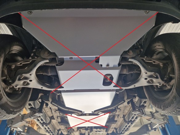 Ocelový kryt převodovky automat Ford Ranger (2023-2025)Ford Ranger