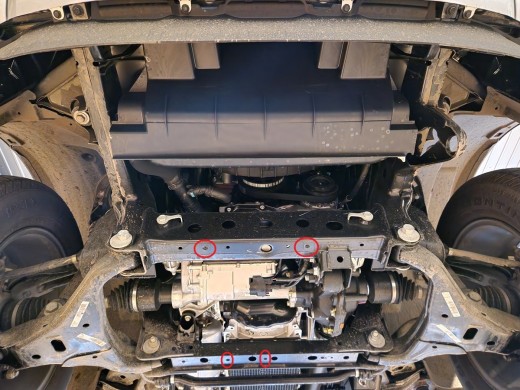 Ocelový kryt motoru Ford Ranger (2010-2023)Ford Ranger