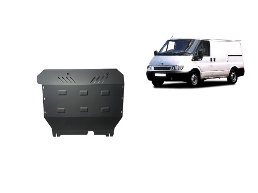 Ocelový kryt motoru Ford Transit - FWD (2001-2006)Ford Transit