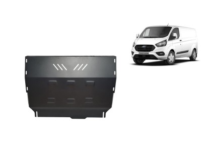 Ocelový kryt motoru Ford Transit Custom - FWD (2020-2023)