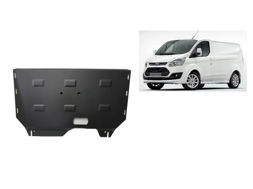 Ocelový kryt motoru Ford Transit Custom (2013-2019)Ford Transit Custom