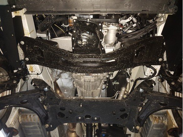 Ocelový kryt motoru Ford Transit Custom (2013-2019)Ford Transit Custom