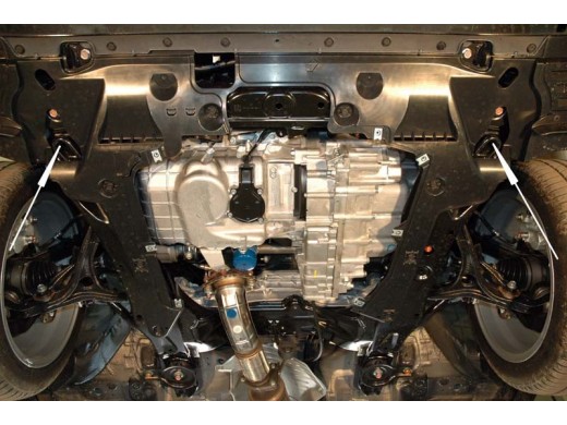 Ocelový kryt motoru Honda Accord (2008-2012)Honda Accord