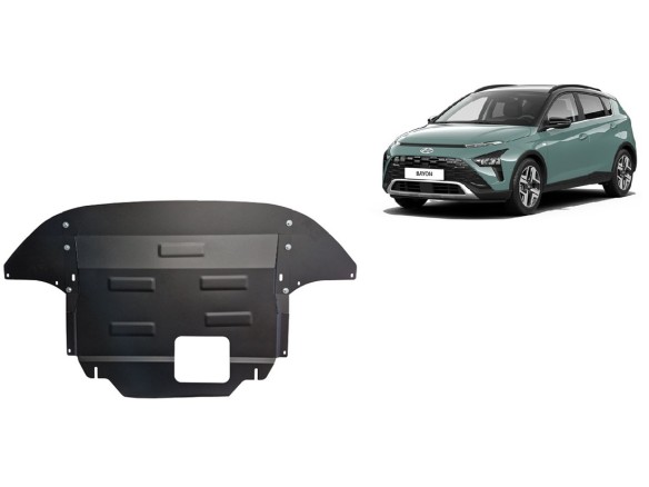 Ocelový kryt motoru Hyundai Bayon (2021-2025)Hyundai Bayon