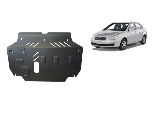 Ocelový kryt motoru Hyundai Accent (2005-2010)Hyundai Accent