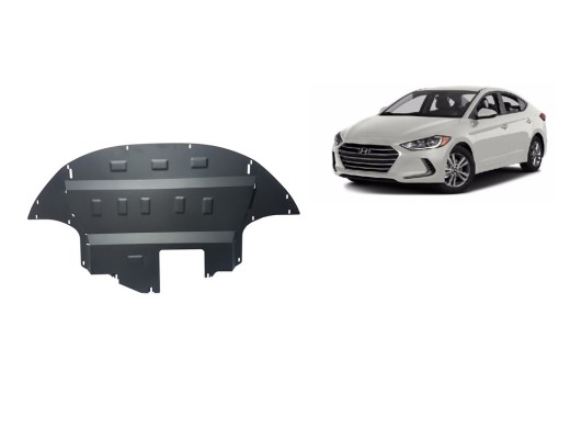 Ocelový kryt motoru Hyundai Elantra (2016-2020)Hyundai Elantra