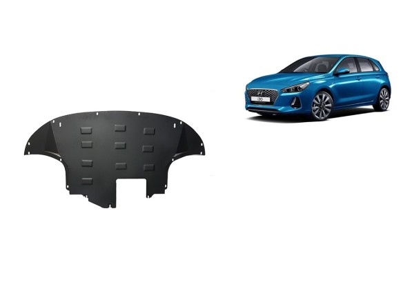 Ocelový kryt motoru Hyundai I30 (2017-2025)Hyundai i30