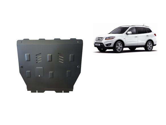 Ocelový kryt motoru Hyundai Santa Fe (2006-2011)Hyundai Santa Fe