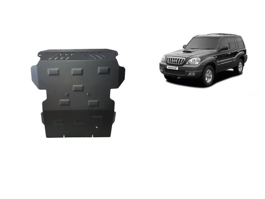 Ocelový kryt motoru Hyundai Terracan (2001-2007)Hyundai Terracan
