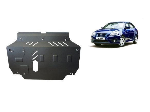 Ocelový kryt motoru Hyundai Verna (2005-2010)Hyundai Verna