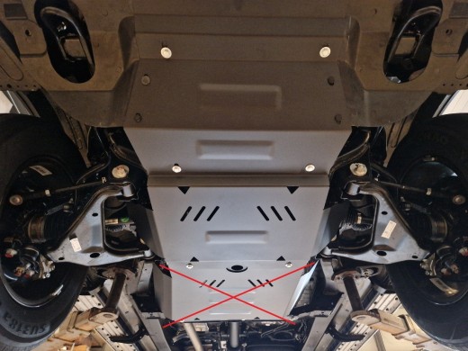 Ocelový kryt motoru Jac T8 (2018-2025)Jac T8