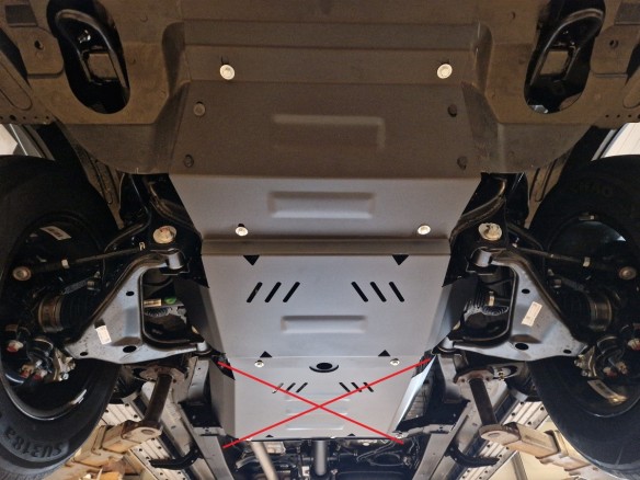 Ocelový kryt motoru Jac T8 (2018-2025)Jac T8