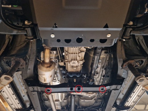 Ocelový kryt převodovky Jac T8 (2018-2025)Jac T8