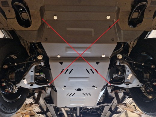 Ocelový kryt převodovky Jac T8 (2018-2025)Jac T8