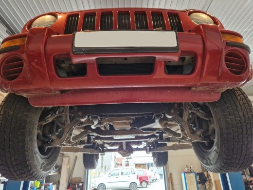 Ocelový kryt převodovky Jeep Cherokee - KJ (2001-2008)Jeep Cherokee