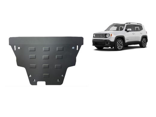 Ocelový kryt motoru Jeep Renegade (2014-2025)Jeep Renegade