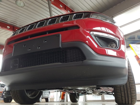 Ocelový kryt motoru Jeep Compass (2017-2025)Jeep Compass