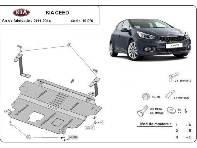 Ocelový kryt motoru Kia Sportage (2021-2025)Startseite 2