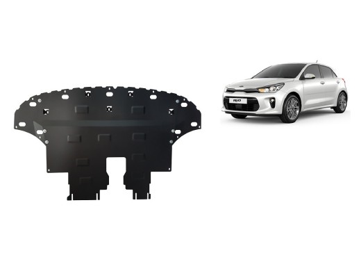 Ocelový kryt motoru Kia Rio 4 (2017-2025)Kia Rio