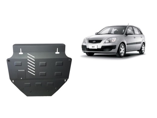 Ocelový kryt motoru Kia Rio 2 (2005-2011)Kia Rio