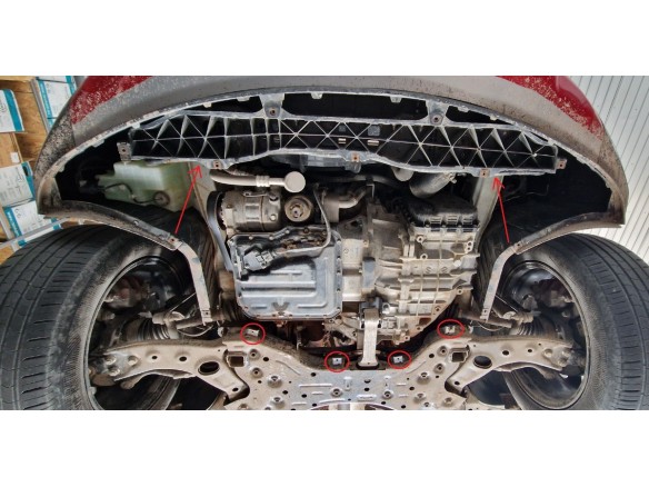 Ocelový kryt motoru Kia Sorento (2014-2020)Kia Sorento