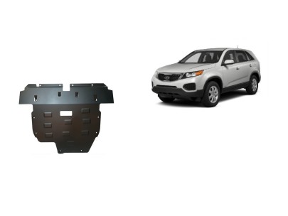 Ocelový kryt motoru Kia Sorento (2010-2012)