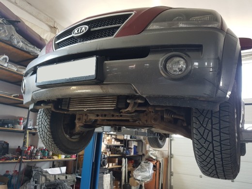 Ocelový kryt převodovky Kia Sorento (2002-2006)Kia Sorento