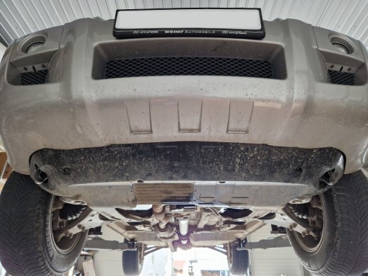 Ocelový kryt motoru Kia Sportage (2004-2010)Kia Sportage