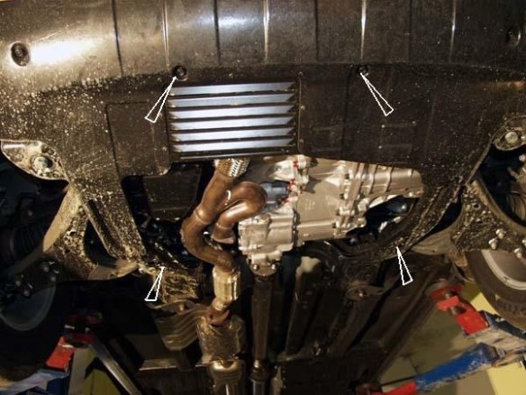 Ocelový kryt motoru Kia Sportage (2004-2010)Kia Sportage